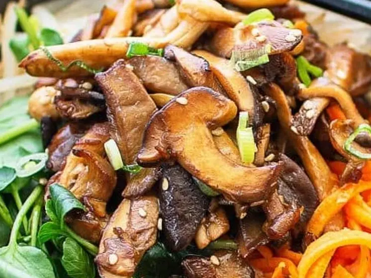 Truffle Mushroom Donburi