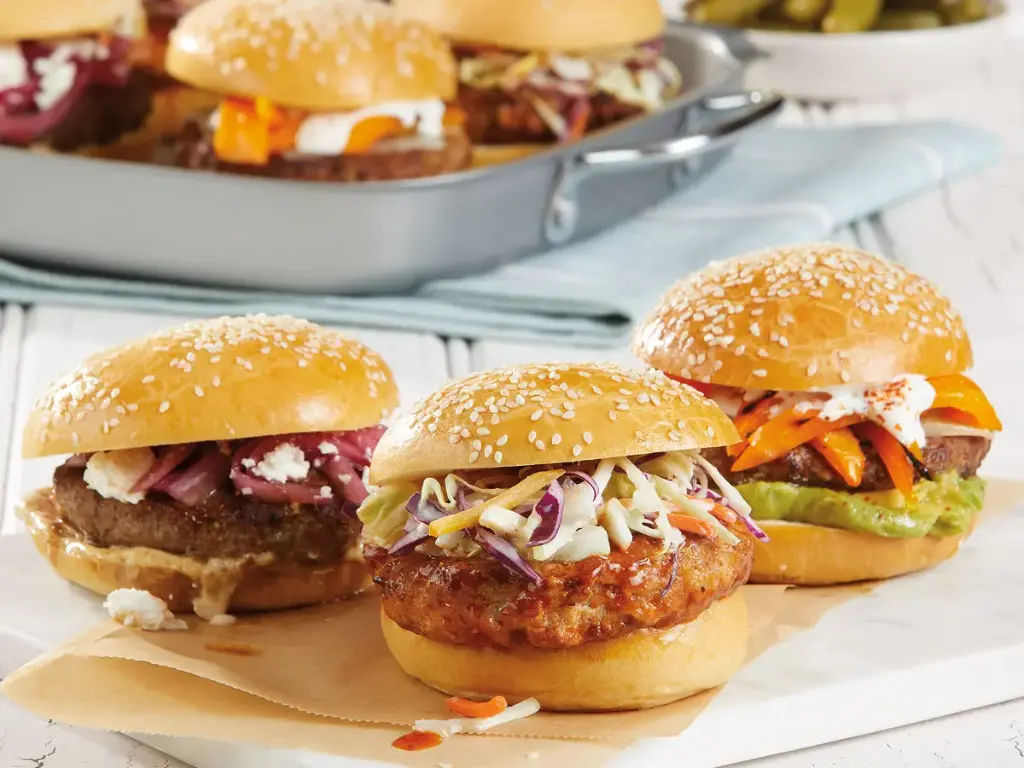 Teriyaki Chicken Slider Trio