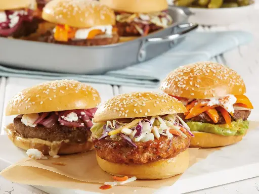 Teriyaki Chicken Slider Trio