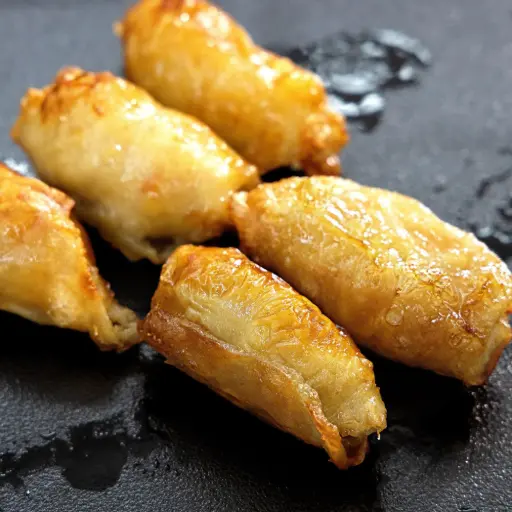 雞皮餃子